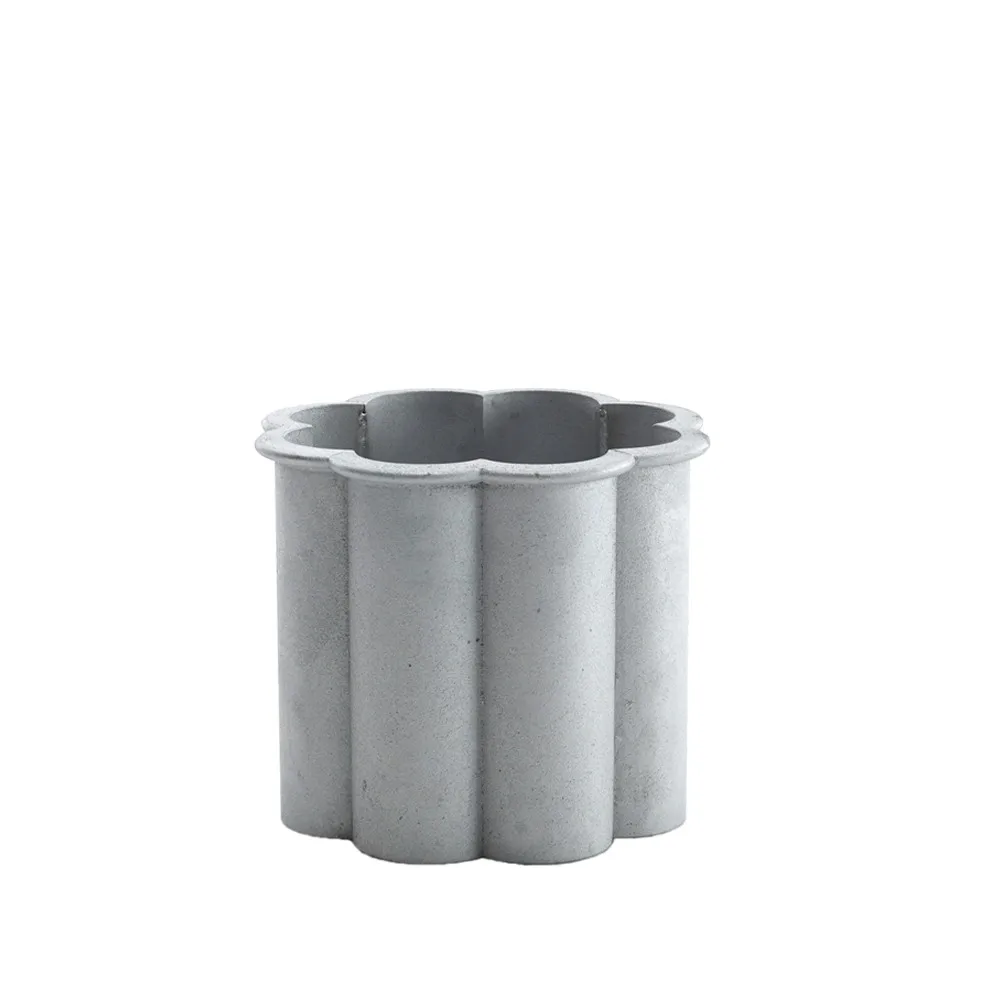 Gråsippa kruka, Aluminium sandgjuten, no. 1 Ø33 cm Byarums bruk