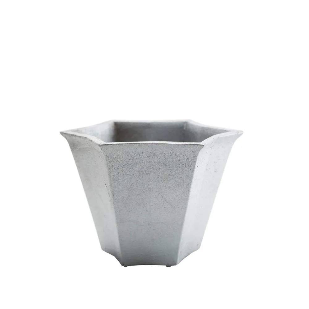 Stjärnkruka kruka, Aluminium, låg Ø23 cm Byarums bruk