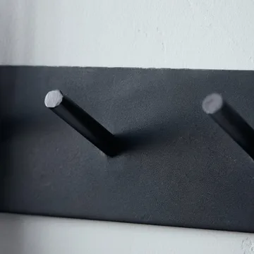 Kyrkja klädhängare 60 cm - Coal - byNORD