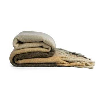Check pläd - Mixed beige - Byon