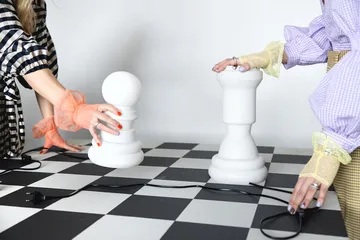 Chess Queen bordslampa - White - Byon