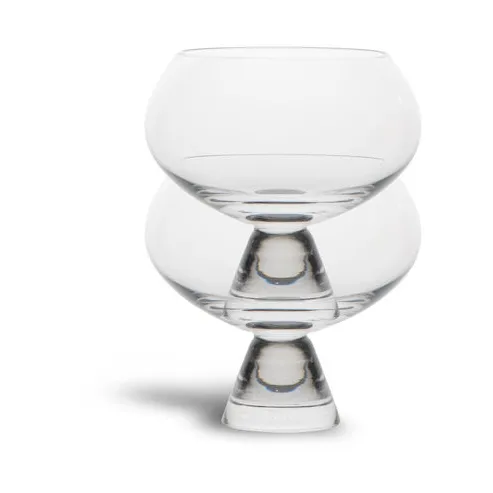 Indy glas 24 cl 2-pack, Klar Byon