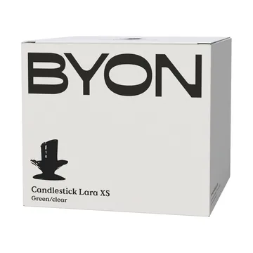 Lara ljusstake XS 9 cm - Orange-brown - Byon