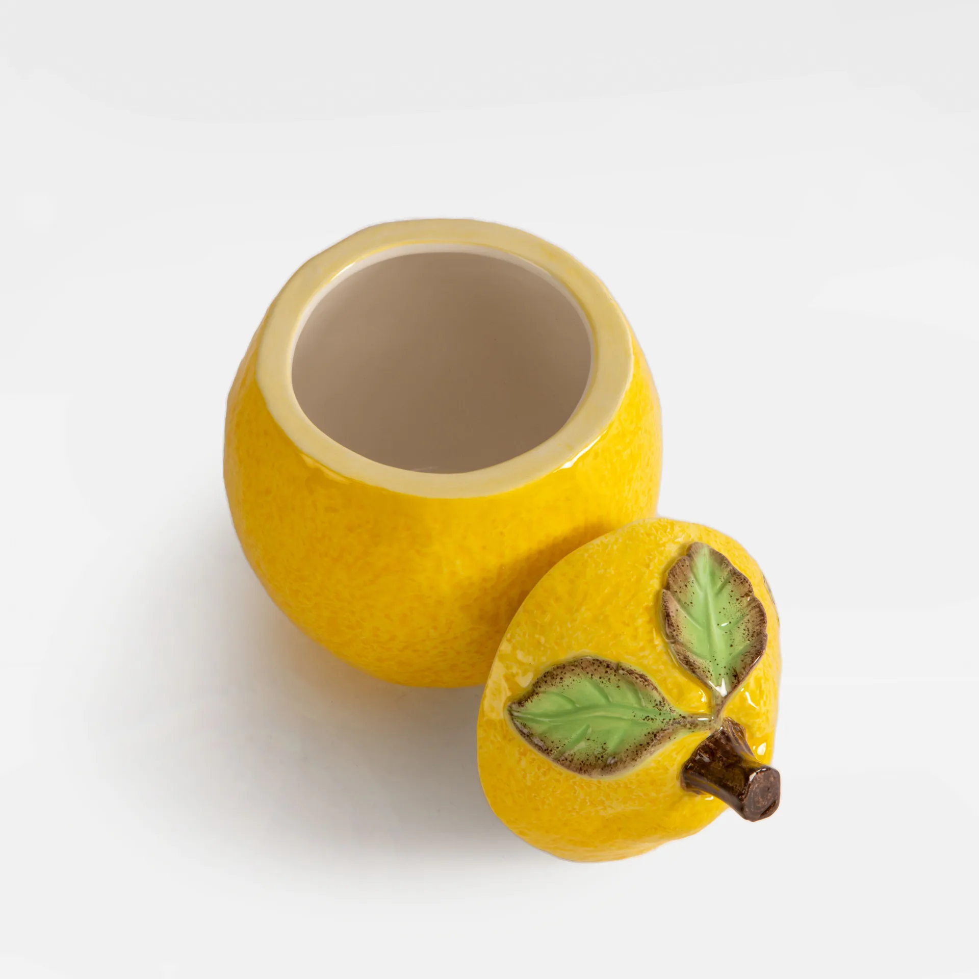 Lemon skål med lock, Ø11x14,5 cm Byon