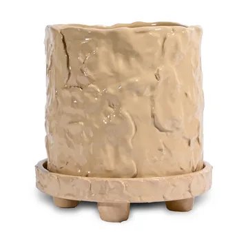 Muddy kruka S Ø17,5 cm - Beige - Byon