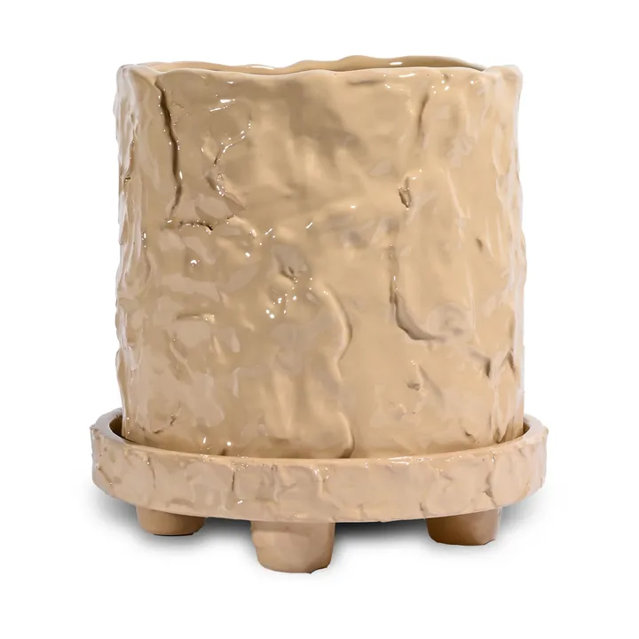 Muddy kruka S Ø17,5 cm - Beige - Byon