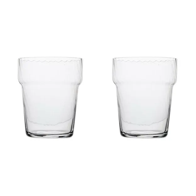 Opacity dricksglas 30 cl 2-pack, Klar Byon