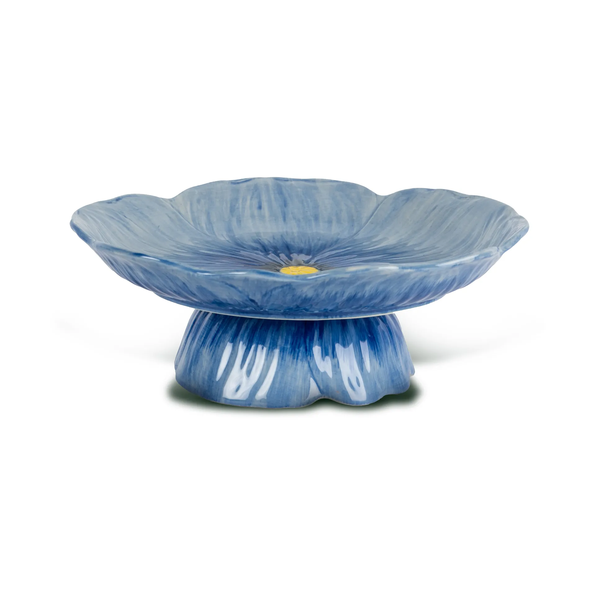 Poppy kakfat Ø26 cm, Blå Byon