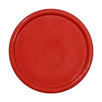 Porto kakfat Ø26x11 cm - Röd-beige - Byon