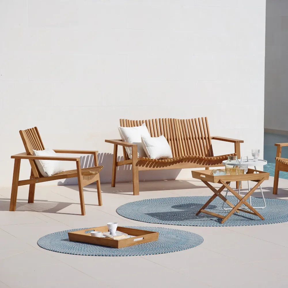 Amaze soffa 2-sits, Teak Cane-line