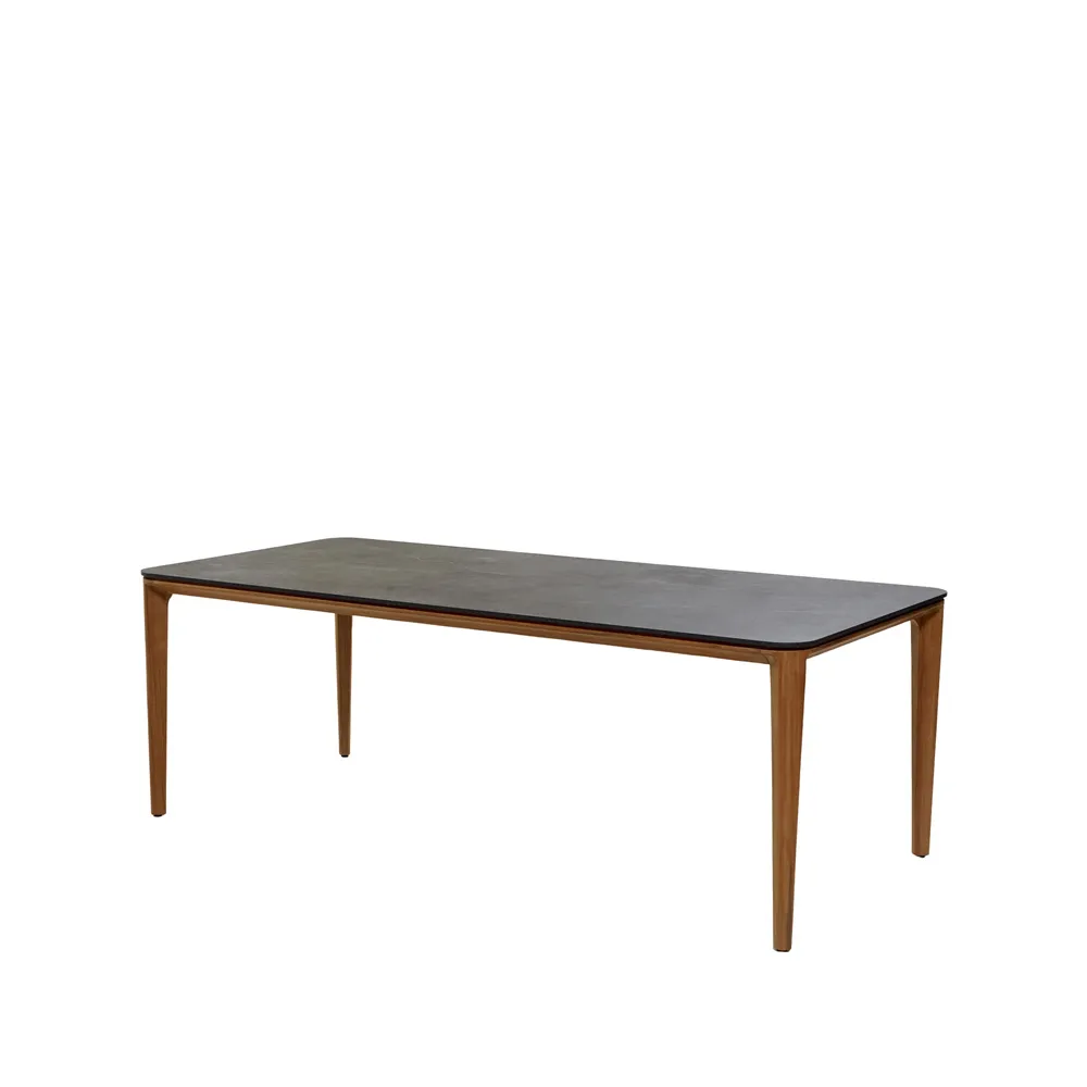 Aspect matbord, Fossil black-teak 210 cm Cane-line
