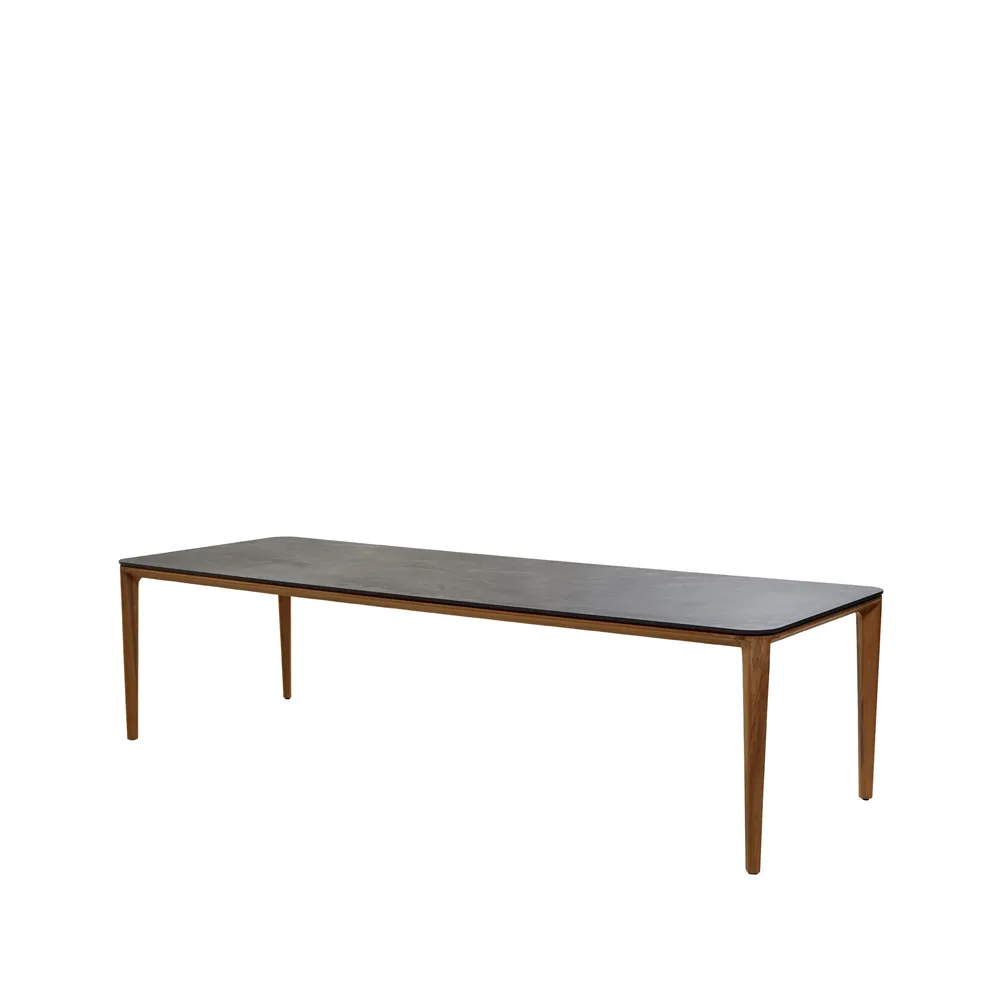 Aspect matbord, Fossil black-teak 280 cm Cane-line