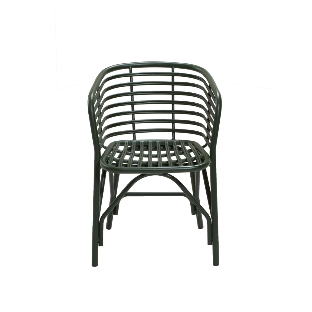 Blend karmstol, Dark green Cane-line