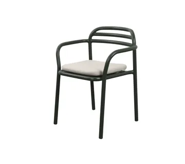 Bliss karmstol - Dark green - Cane-line