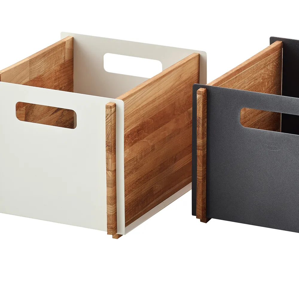 Box förvaring, White, teak Cane-line