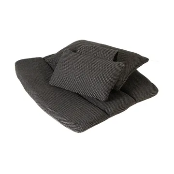 Breeze dynset loungefåtölj hög rygg - Focus grey - Cane-line