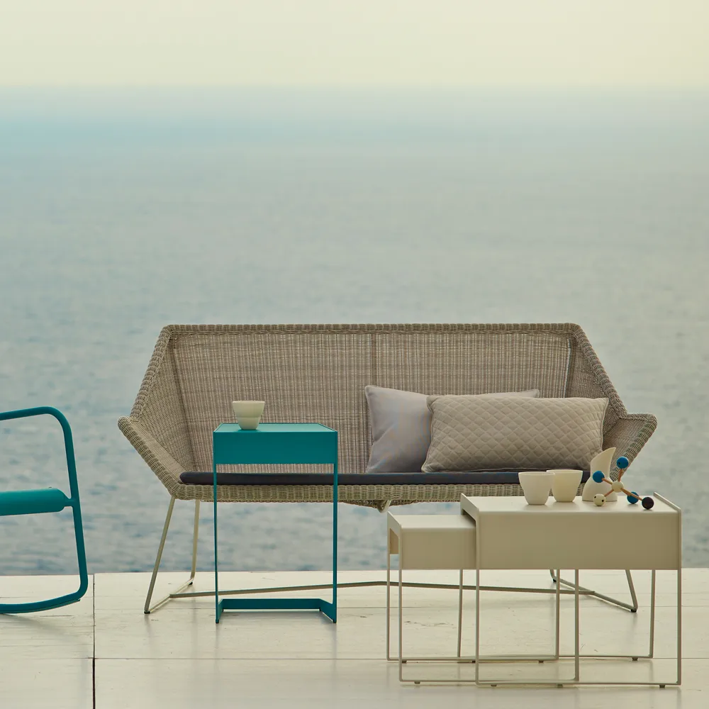 Breeze soffa 2-sits weave, Black Cane-line