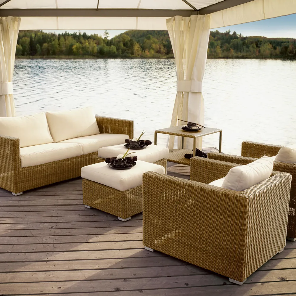 Chester soffa, 3-sits graphite Cane-line