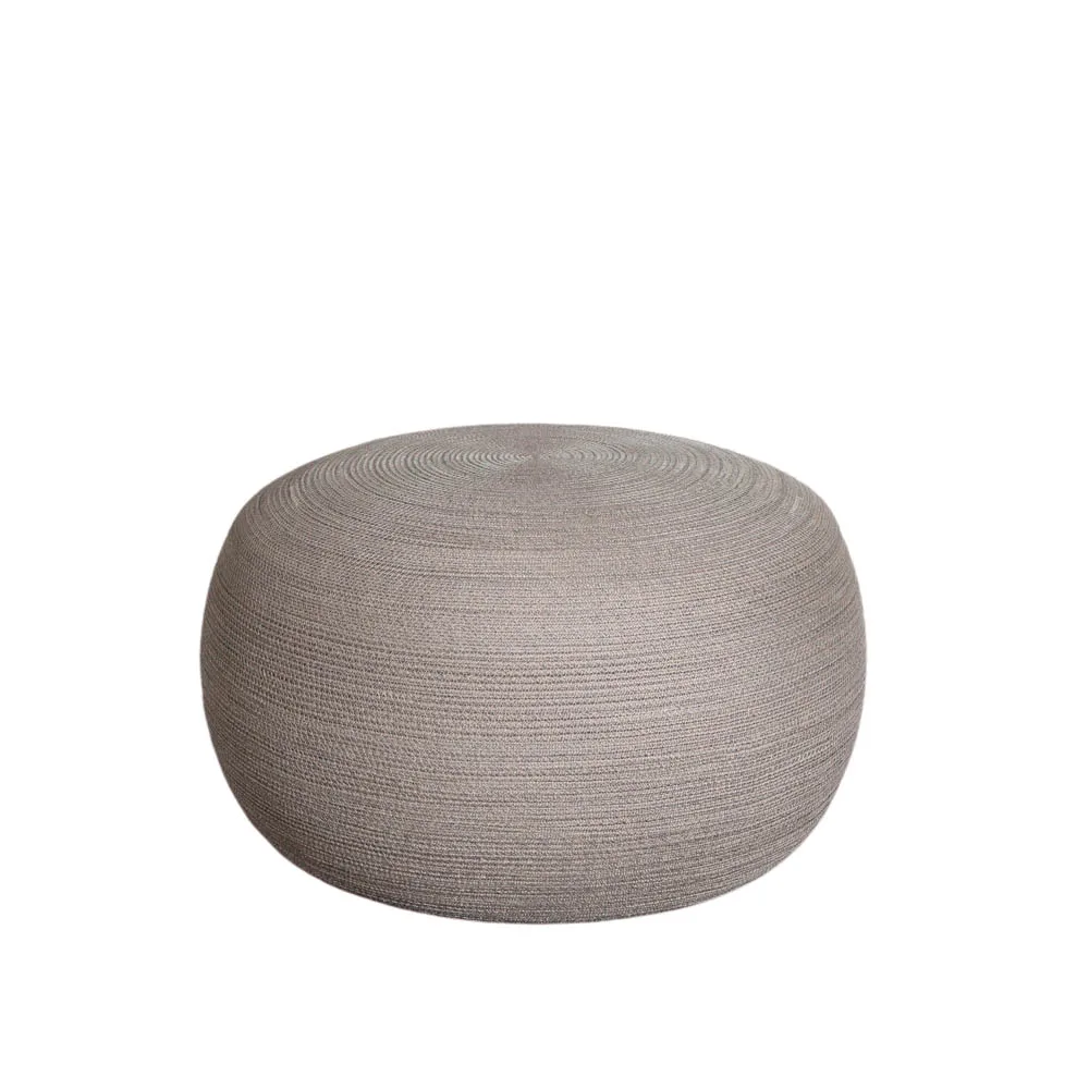 Circle fotpall Ø75 cm, Taupe Cane-line