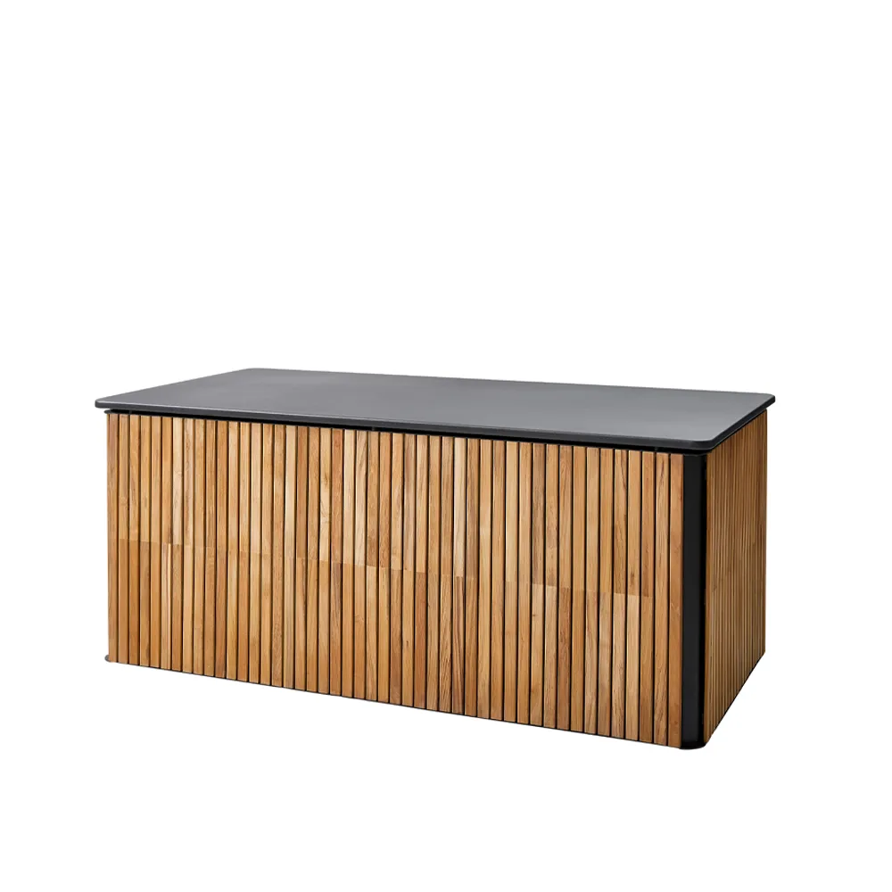 Combine dynbox, Teak, lava grey, stor Cane-line
