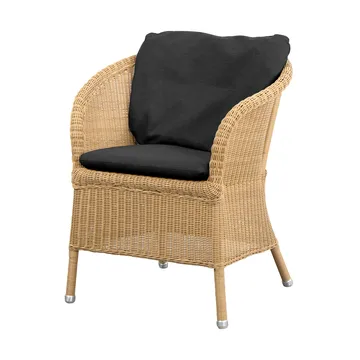 Derby/Lansing ryggdyna till stol/soffa - Cane-line Natté black - Cane-line