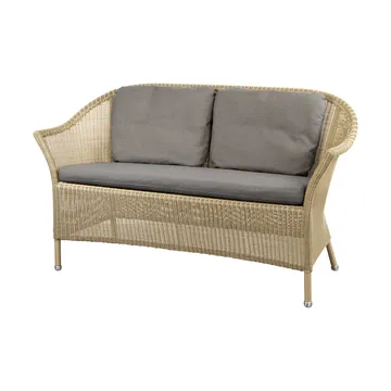 Derby/Lansing ryggdyna till stol/soffa - Cane-line Natté taupe - Cane-line