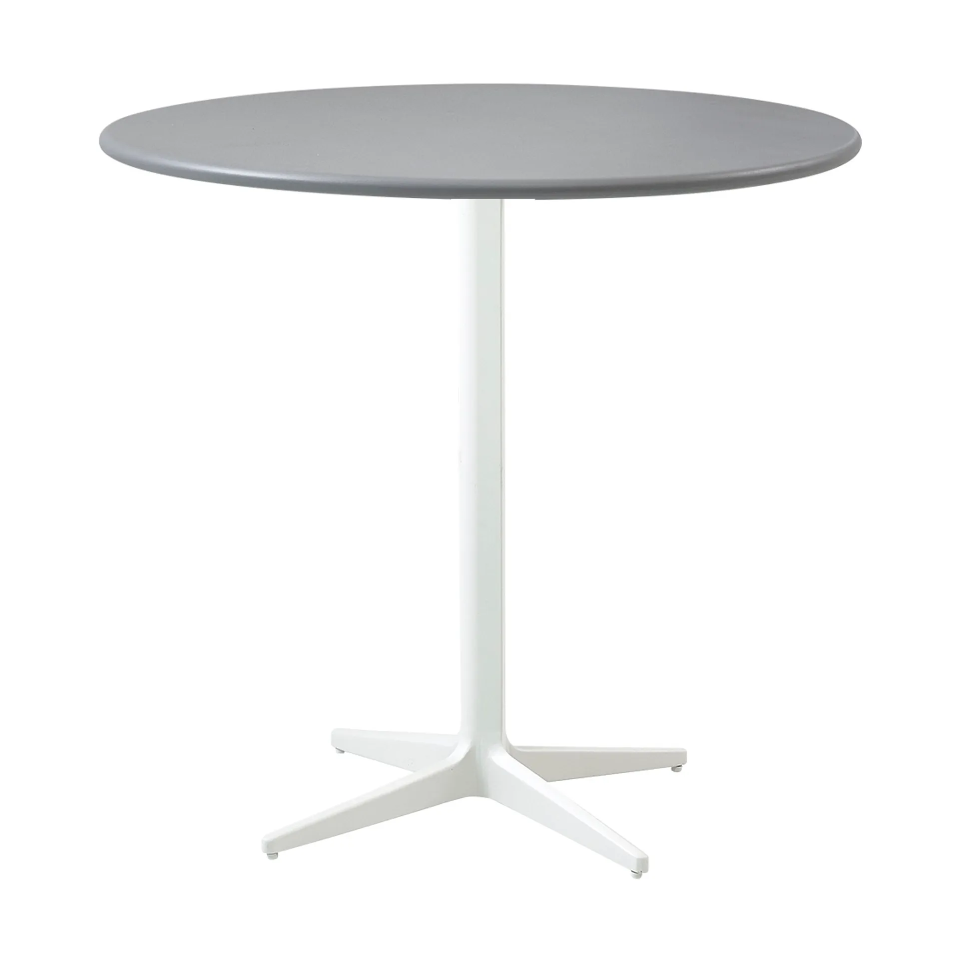 Drop cafébord Ø80 cm, Light grey-white Cane-line