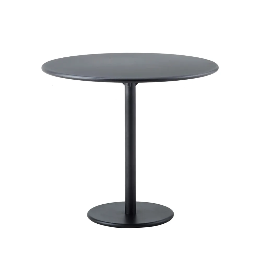 Go cafébord Ø80 cm, Lava grey-lava grey Cane-line