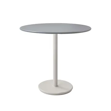 Go cafébord Ø80 cm - Light grey-white - Cane-line