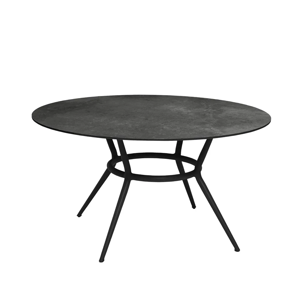 Joy matbord runt, Dark grey-lava grey Ø144 cm Cane-line
