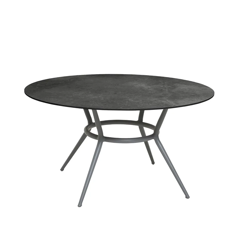 Joy matbord runt, Dark grey-ljusgrå Ø144 cm Cane-line