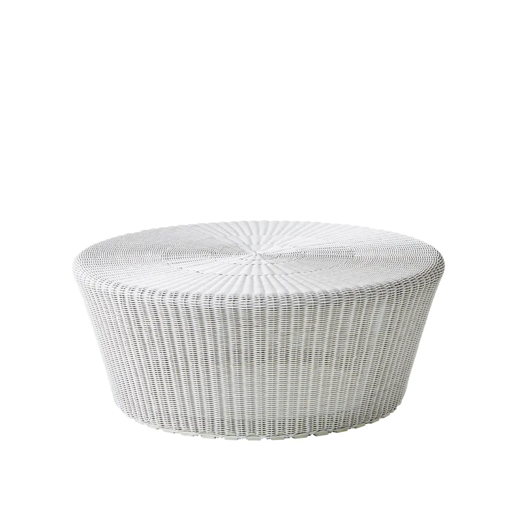 Kingston fotpall, White grey Cane-line