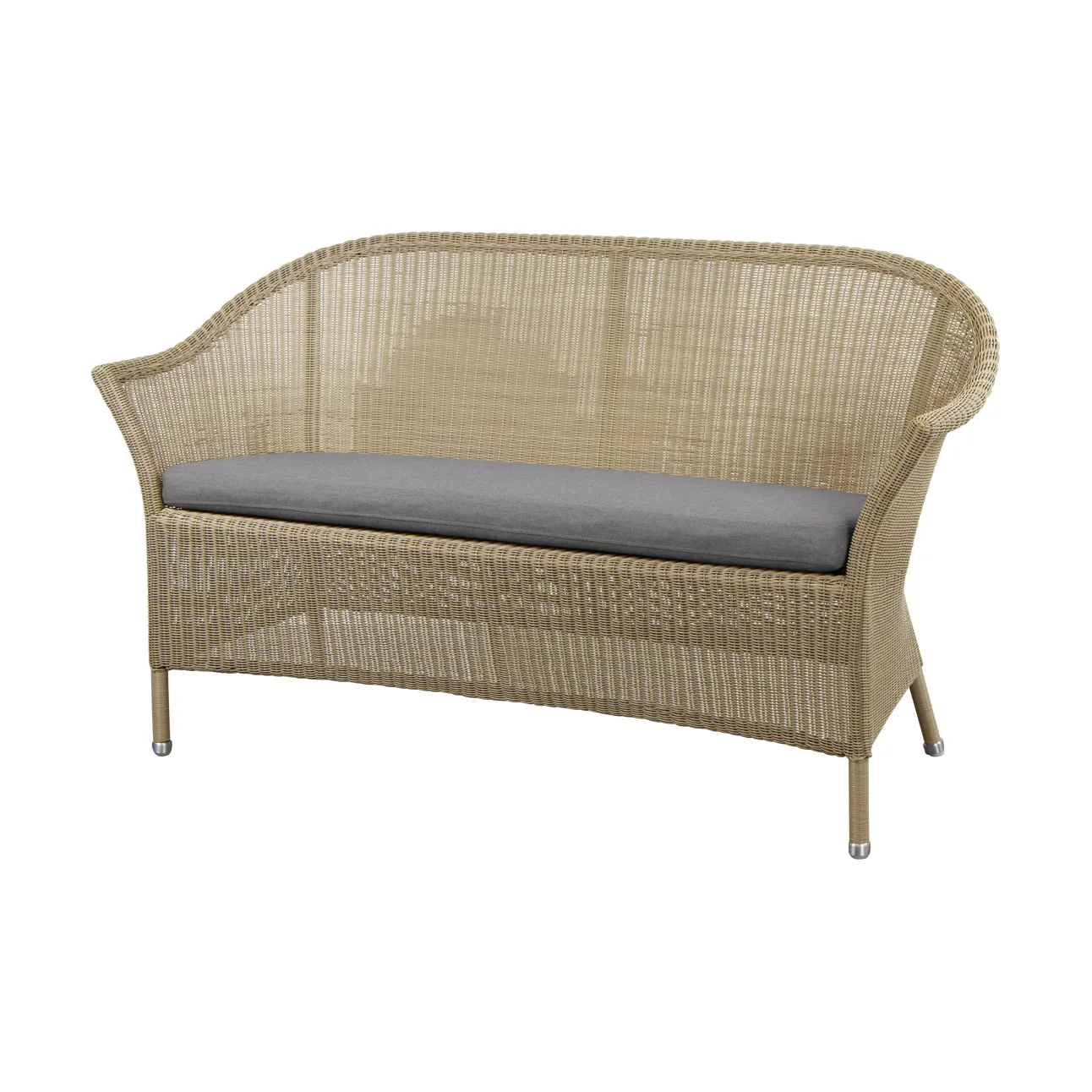 Lansing sittdyna till soffa 2-sits, Cane-line Natté grey Cane-line