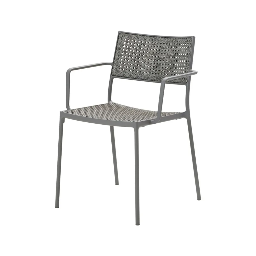 Less karmstol, Light grey Cane-line