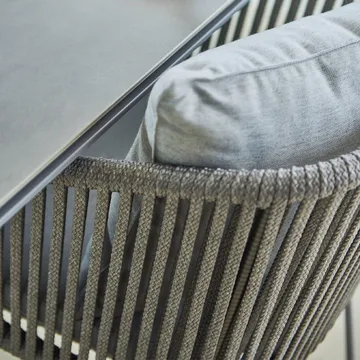 Moments Stapelbar stolsdyna - Cane-Line Natté light grey - Cane-line
