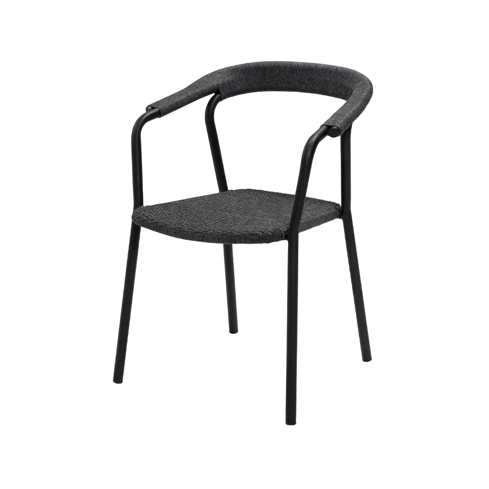 Noble stol, Dark grey Cane-line