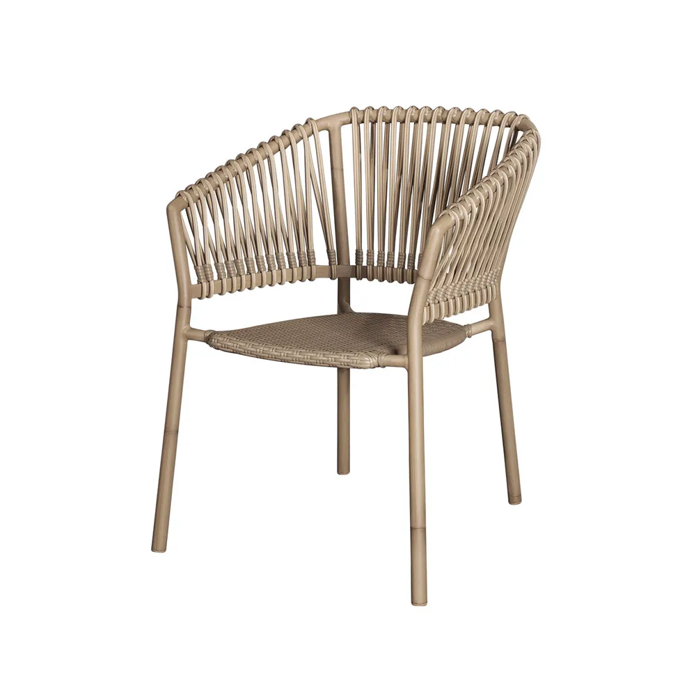 Ocean karmstol aluminium, Natural Cane-line