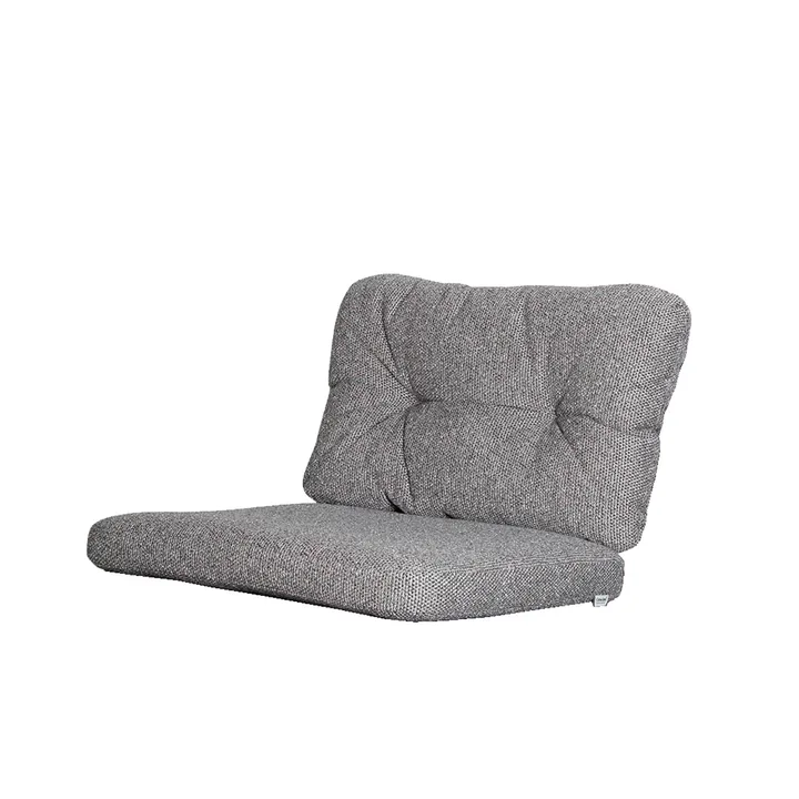 Ocean loungefåtöljdyna - Cane-Line wove dark grey - Cane-line