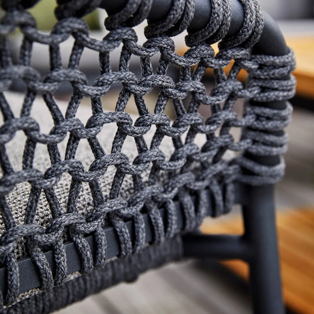Ocean modulsoffa, Dark grey, höger Cane-line