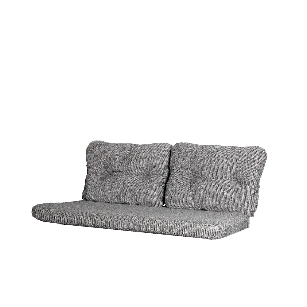 Ocean soffdyna, Cane-Line wove dark grey, vänster/höger Cane-line