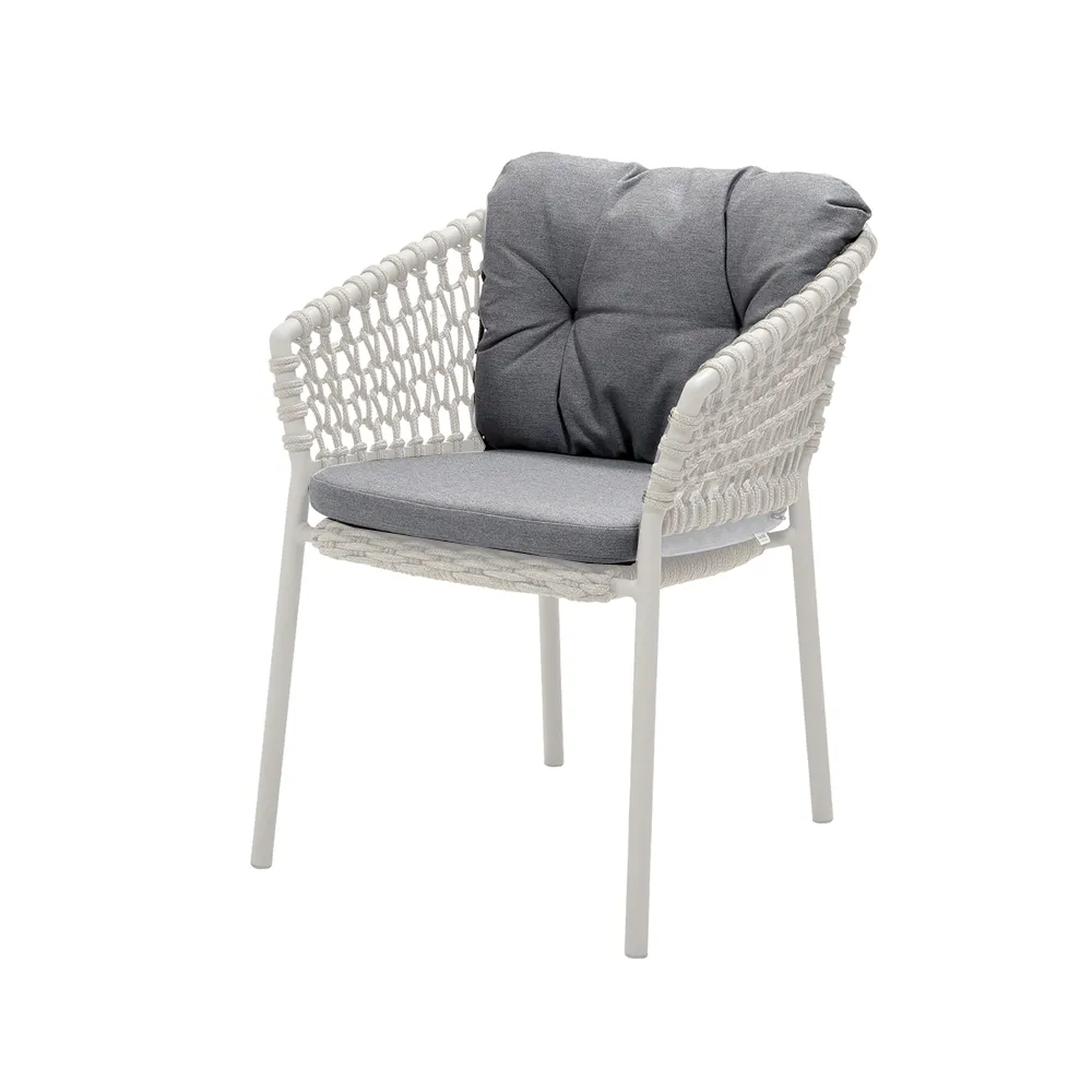 Ocean/Basket/Moments dynset stol, Cane-line Natté grey Cane-line