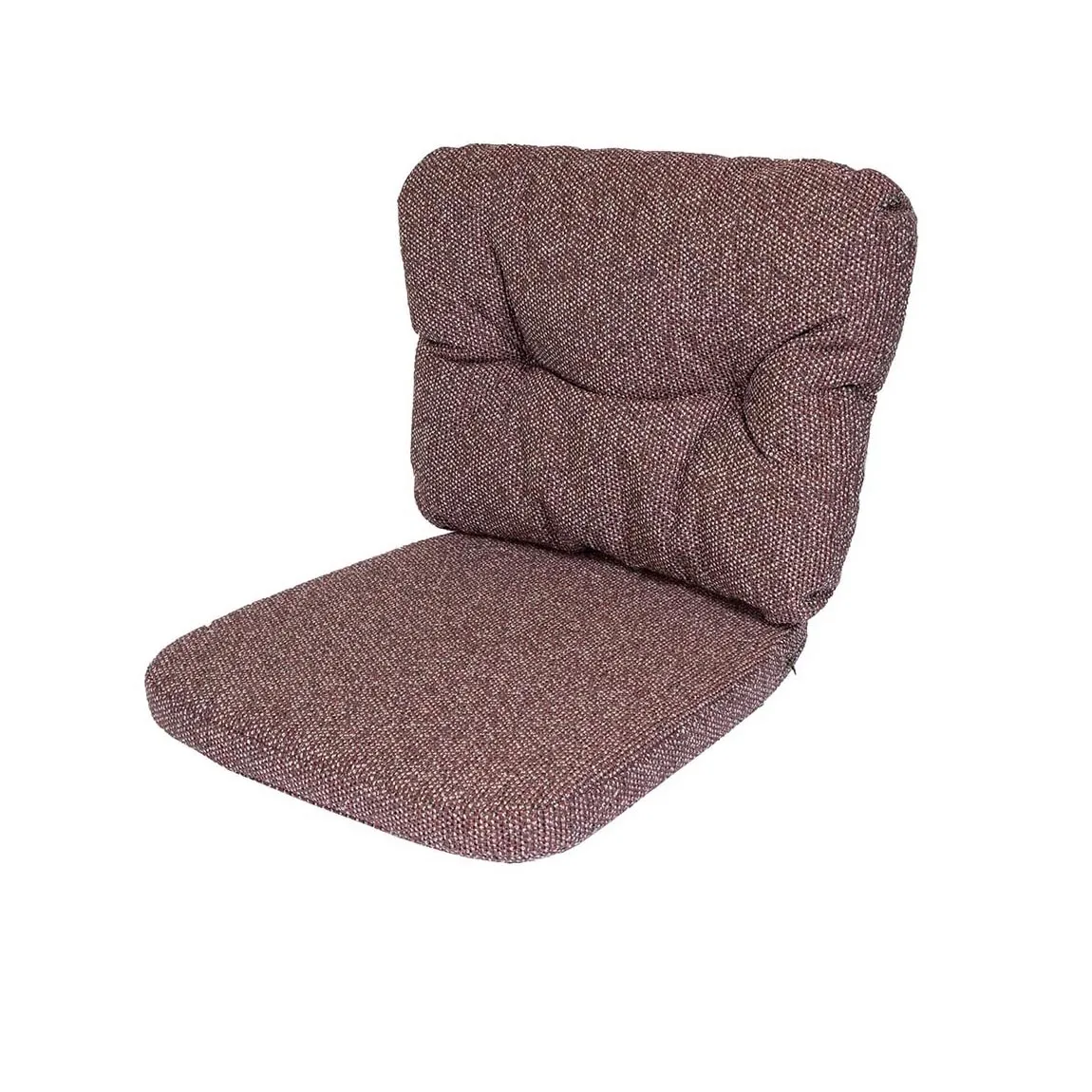 Ocean/Basket/Moments dynset stol, Wove dark bordeaux Cane-line