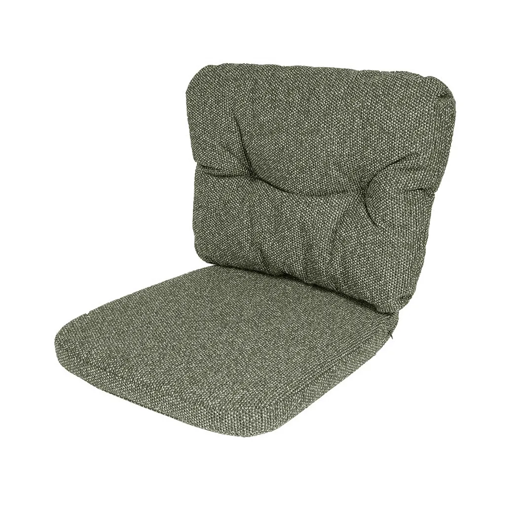 Ocean/Basket/Moments dynset stol, Wove dark green Cane-line