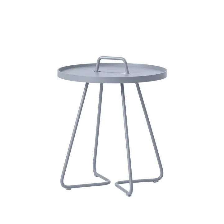 On the move bord Ø44 cm - Light grey - Cane-line
