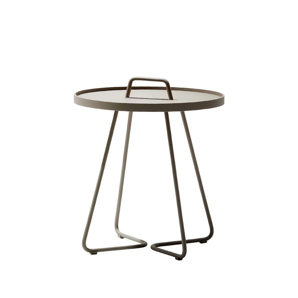 On the move bord Ø44 cm, Taupe Cane-line