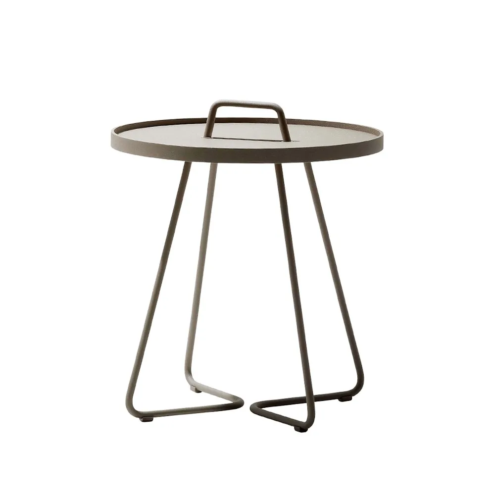 On the move bord Ø52 cm, Taupe Cane-line