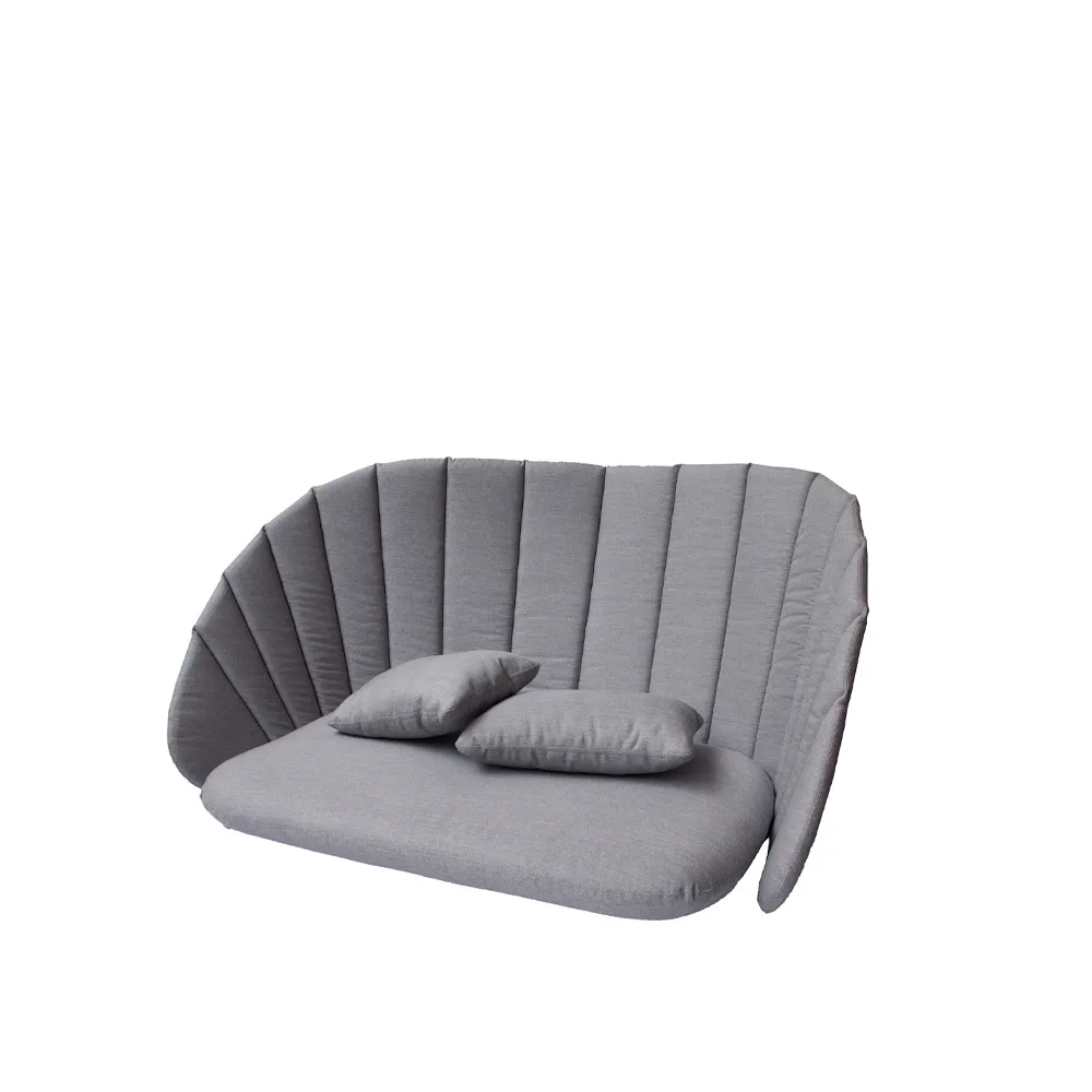 Peacock dynset soffa 2-sits, Cane-line Natté grey Cane-line