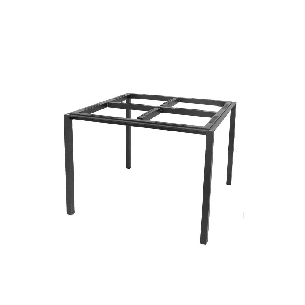 Pure bordsunderrede 100x100x73 cm, Lava grey Cane-line