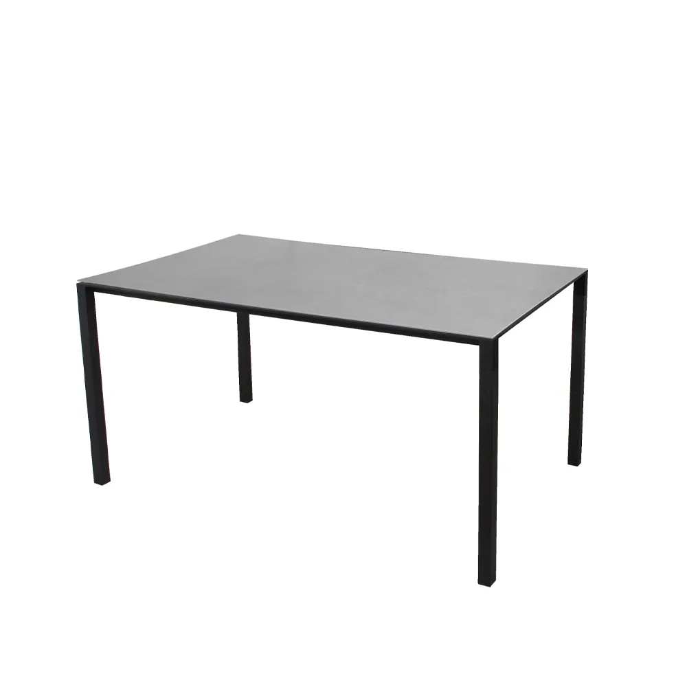 Pure matbord, Concrete grey- lava grey 150x90 cm Cane-line
