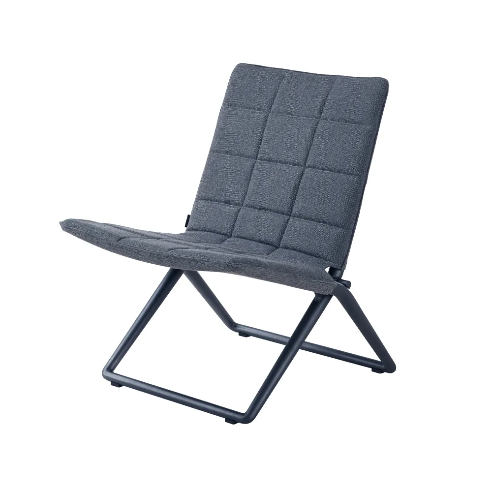 Traveller fällstol, Cane-Line airtouch grey Cane-line